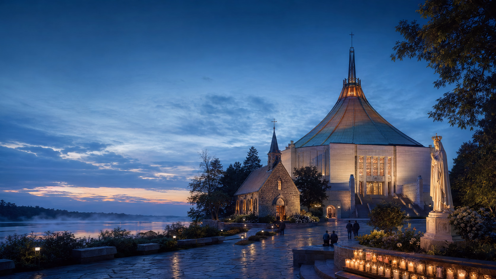 Le Sanctuaire Notre-Dame-du-Cap au Québec