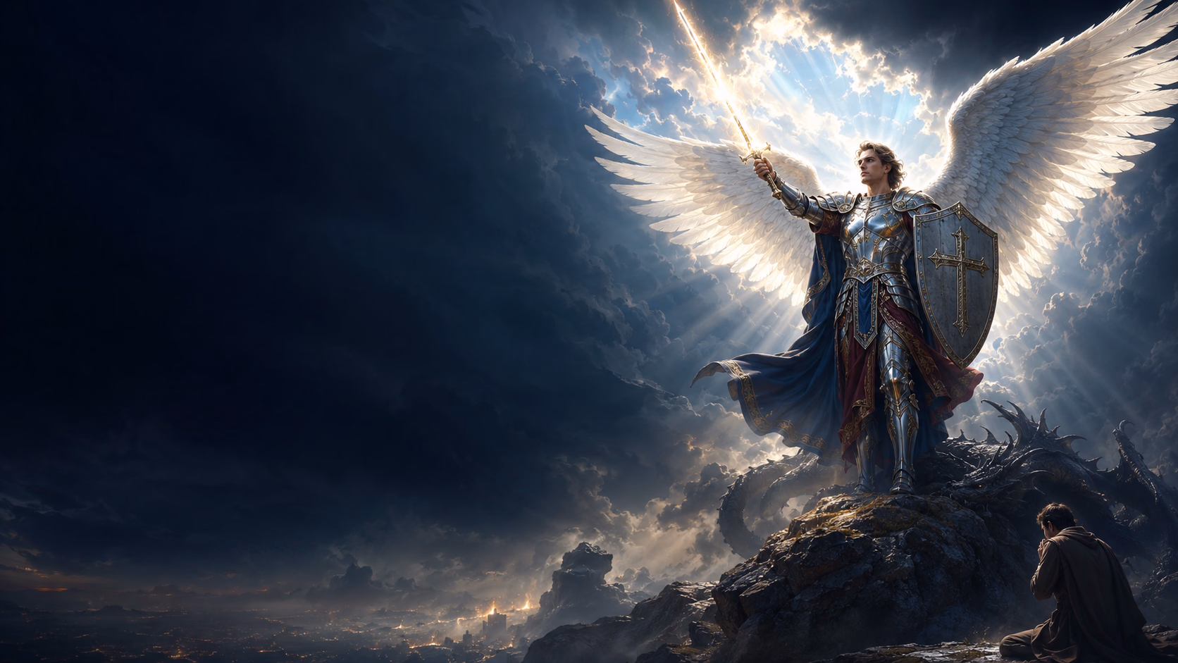 Saint Michel Archange dans la puissance et la lumière de Dieu