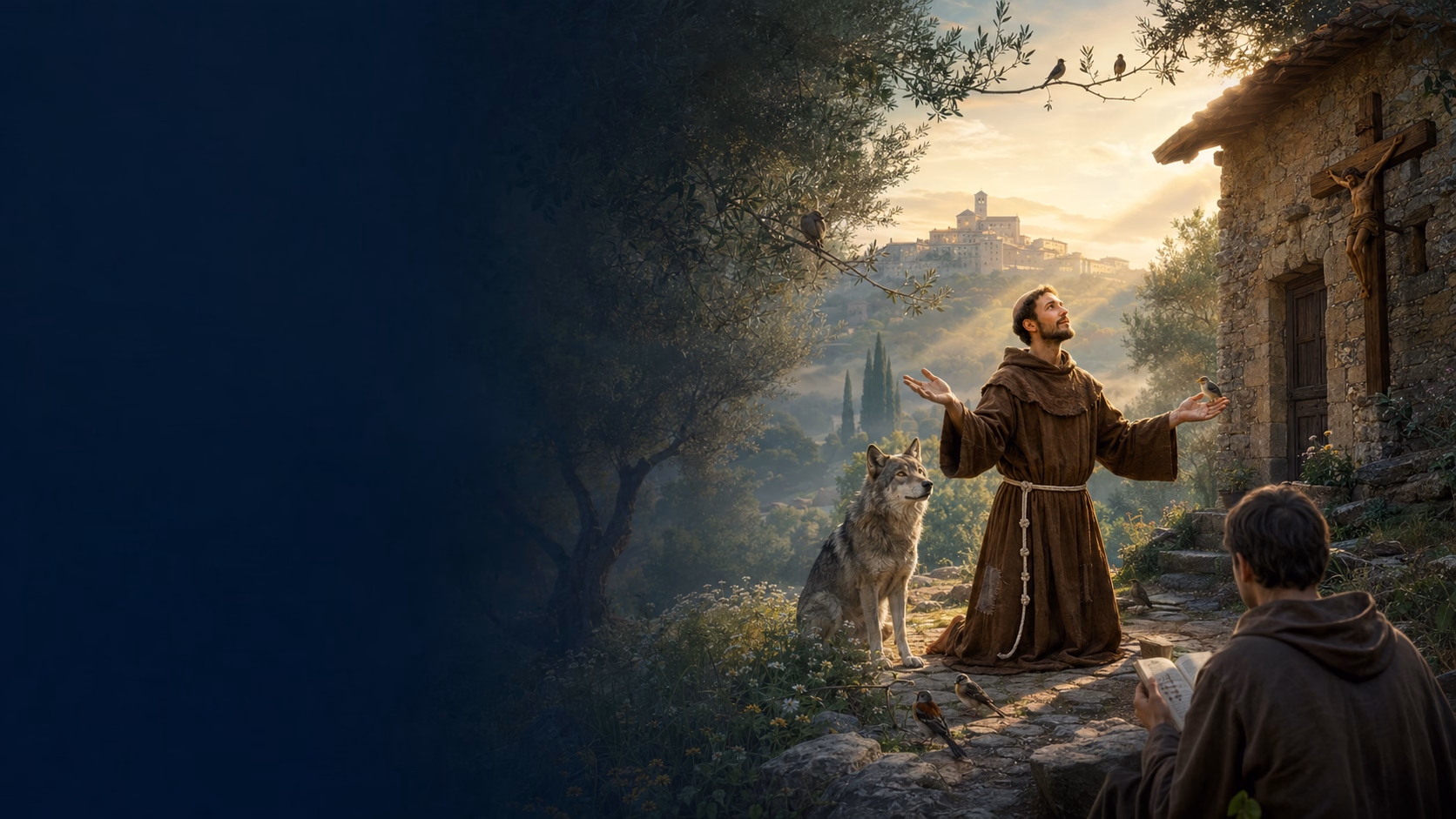 Saint François d’Assise priant au milieu de la Création